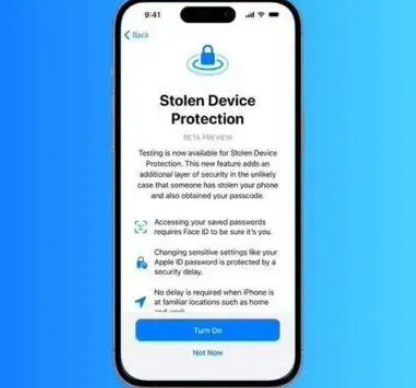 拖市镇苹果授权维修店分享被盗设备保护功能开启方法 