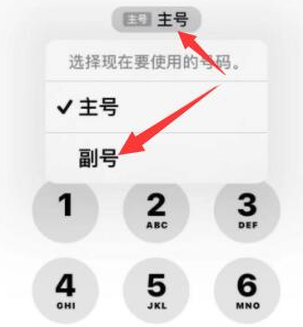 拖市镇苹果14维修店分享iPhone 14 Pro Max使用副卡打电话的方法 