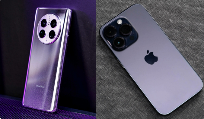 拖市镇苹果14维修分享华为Mate50与iPhone14哪个好？ 