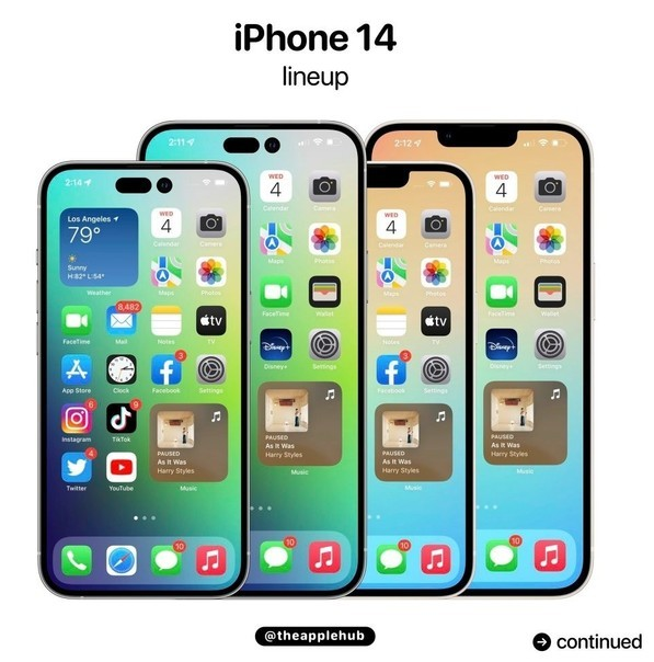 拖市镇苹果14维修分享iPhone 14全家福 